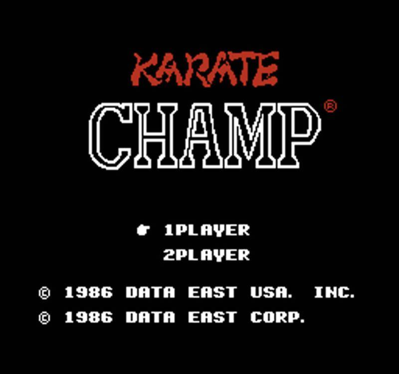 Game Karate Champ (Famicom Disk System - fds)