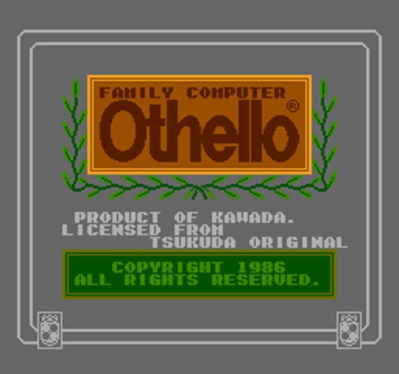 Down-load a game Othello (Famicom Disk System - fds)