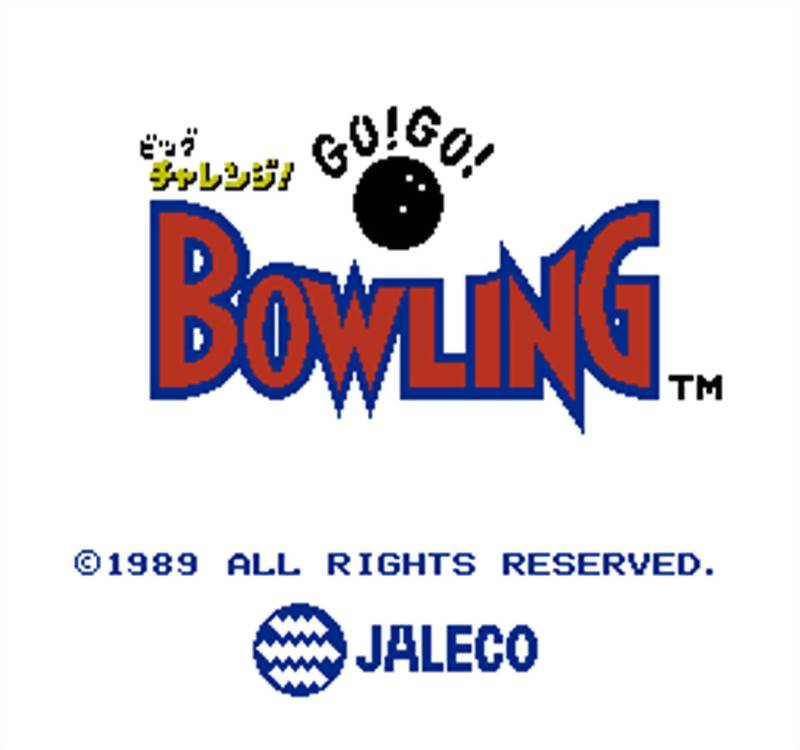 Game Big Challenge! Go Go Bowling (Famicom Disk System - fds)
