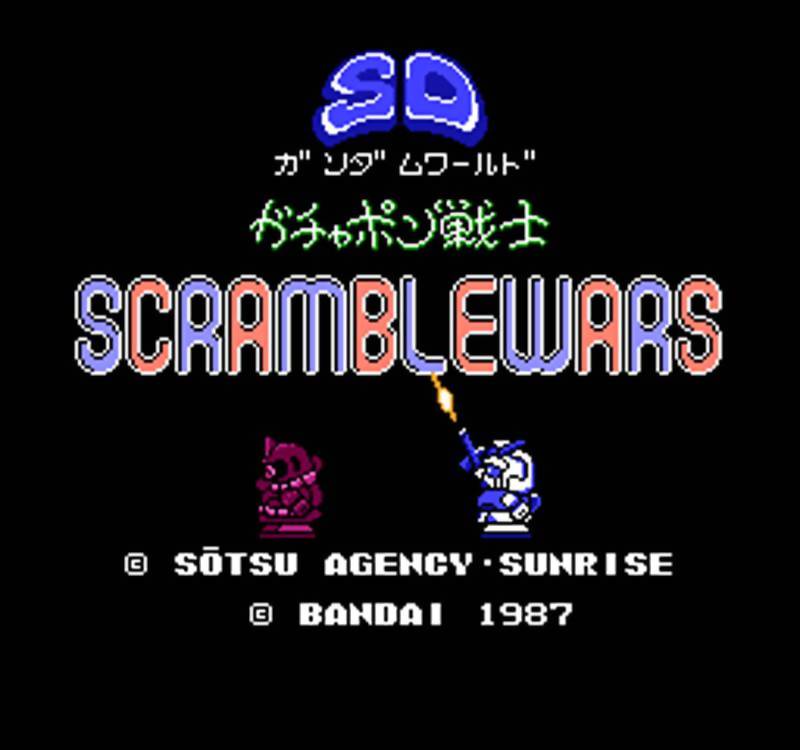 Down-load a game SD Gundam World: Gachapon Senshi - Scramble Wars (Famicom Disk System - fds)