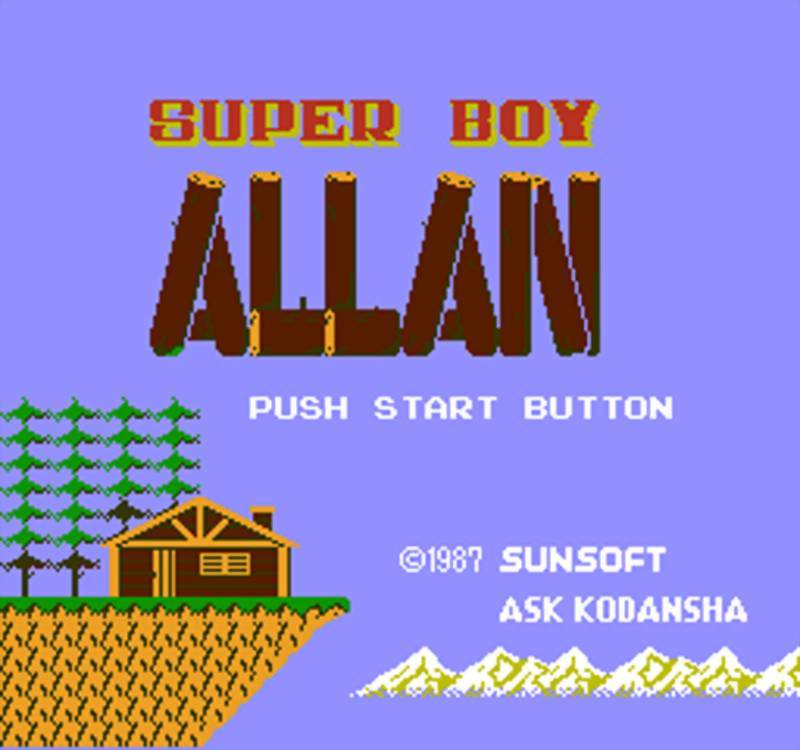 Game Super Boy Allan (Famicom Disk System - fds)