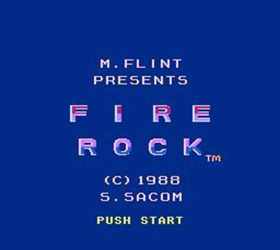 Game Fire Rock (Famicom Disk System - fds)