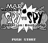 Game Spy vs. Spy - Operation Boobytrap (Game Boy - gb)