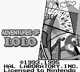 Game Adventures of Lolo (Game Boy - gb)