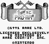 Game Super R.C. Pro-Am (Game Boy - gb)