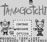 Game Tamagotchi (Game Boy - gb)