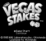 Game Vegas Stakes (Game Boy - gb)
