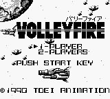 Game Volley Fire (Game Boy - gb)