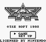 Game ZAS (Game Boy - gb)