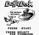 Game Daffy Duck - The Marvin Missions (Game Boy - gb)