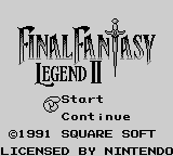 Game Final Fantasy Legend 2 (Game Boy - gb)