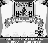 Game Game and Watch Gallery (Game Boy - gb)
