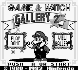Game Game and Watch Gallery 2 (Game Boy - gb)