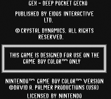 Game Gex 3 - Deep Cover Gecko (Game Boy - gb)
