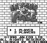 Game In Your Face (Game Boy - gb)