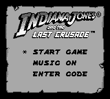 Game Indiana Jones and the Last Crusade (Game Boy - gb)