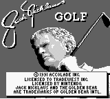 Game Jack Nicklaus Golf (Game Boy - gb)