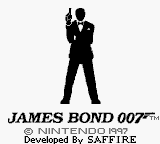 Game James Bond 007 (Game Boy - gb)