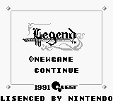 Game Legend (Game Boy - gb)