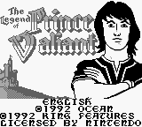 Game Legend of Prince Valiant, The (Game Boy - gb)