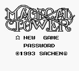Game Magical Tower (Game Boy - gb)