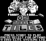 Game On the Tiles - Franky, Joe and Dirk (Game Boy - gb)