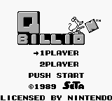 Game Q Billion (Game Boy - gb)