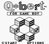 Game Q-bert for Game Boy (Game Boy - gb)