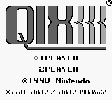 Game Qix (Game Boy - gb)