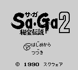 Game SaGa 2 - Hihou Densetsu (Game Boy - gb)