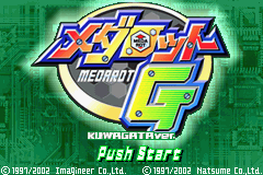 Game Medarot G - Kuwagata Version (Game Boy Advance - gba)