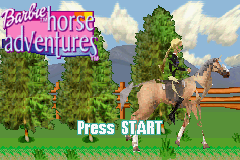 Game Barbie Horse Adventures (Game Boy Advance - gba)