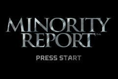 Game Minority Report - Everybody Runs (Game Boy Advance - gba)