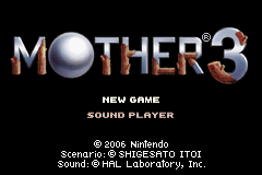Game Mother 3 (Game Boy Advance - gba)