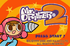 Game Mr. Driller 2 (Game Boy Advance - gba)