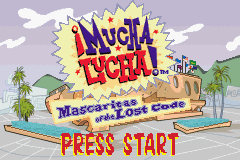 Game Mucha Lucha! - Mascaritas of the Lost Code (Game Boy Advance - gba)