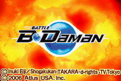 Game Battle B-Daman (Game Boy Advance - gba)