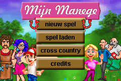 Game cover Paard & Pony - Mijn Manege ( - gba)