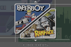 Game cover Paperboy, Rampage ( - gba)