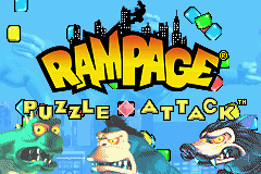 Game cover Rampage - Puzzle Attack ( - gba)