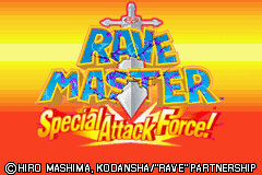 Game cover Rave Master - Special Attack Force! ( - gba)