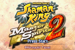Game Shaman King - Master of Spirits 2 (Game Boy Advance - gba)