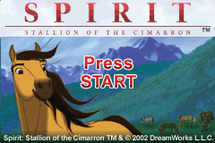 Game Spirit - Stallion of the Cimarron - Search for Homeland (Game Boy Advance - gba)