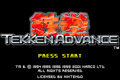 Game Tekken Advance (Game Boy Advance - gba)