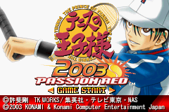 Game Tennis no Ouji-sama 2003 - Passion Red (Game Boy Advance - gba)