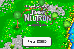 Game Adventures of Jimmy Neutron Boy Genius vs. Jimmy Negatron, The (Game Boy Advance - gba)