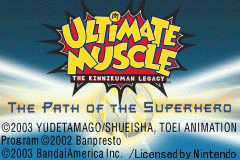 Game Ultimate Muscle - The Kinnikuman Legacy - The Path of the Superhero (Game Boy Advance - gba)