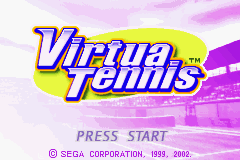 Game cover Virtua Tennis ( - gba)