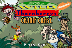 Game Wild Thornberrys, The - Chimp Chase (Game Boy Advance - gba)