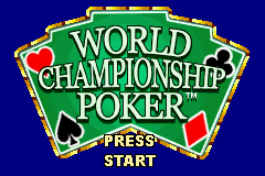 Game World Championship Poker (Game Boy Advance - gba)
